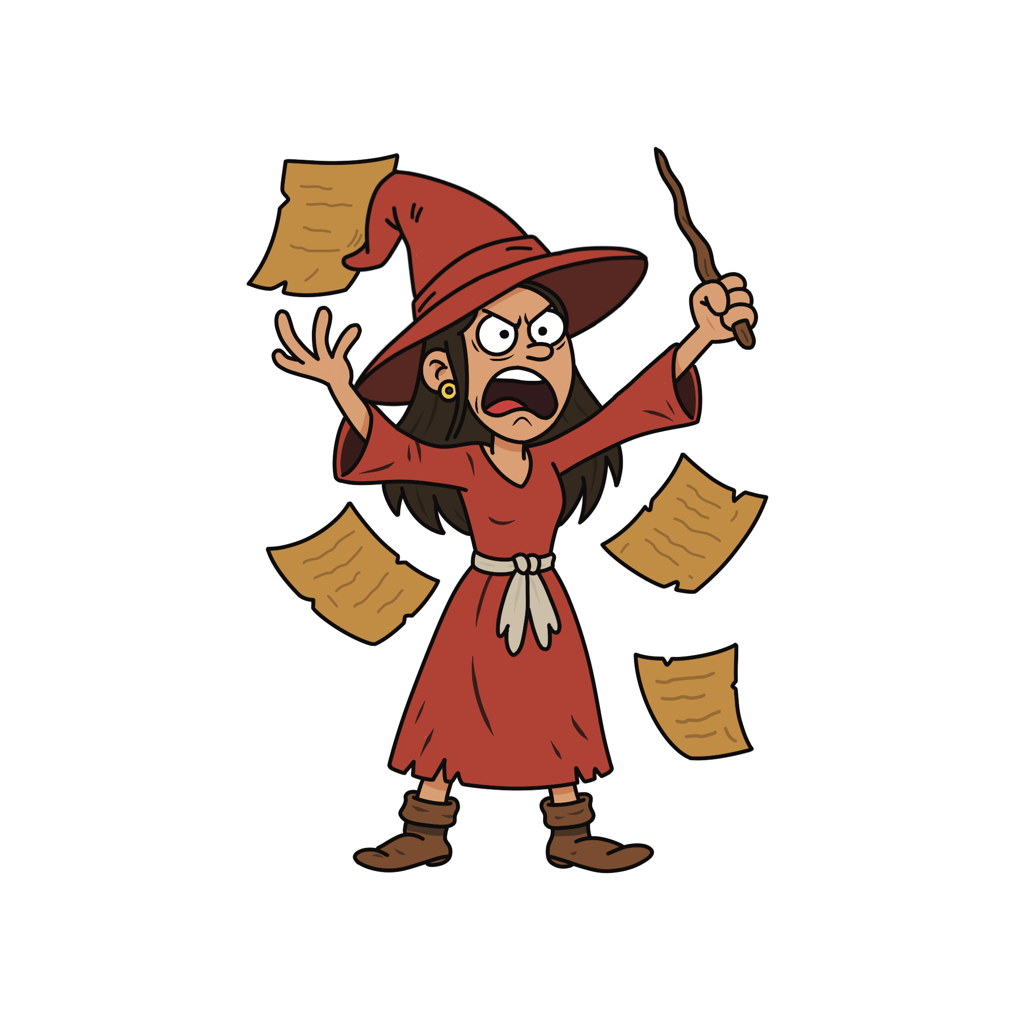 image de la Sorcière rouge